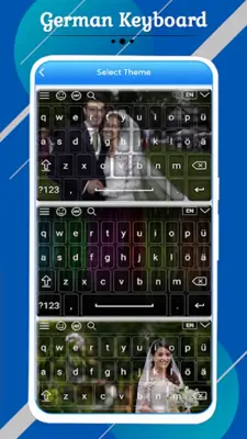 German Keyboard android App screenshot 1