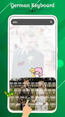 German Keyboard android App screenshot 3