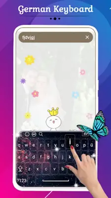 German Keyboard android App screenshot 4